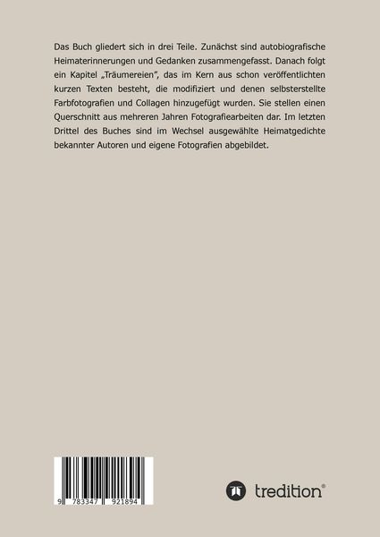 Produktbild: Heimaterinnerungen und Tr&auml;umereien