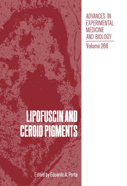Produktbild: Lipofuscin and Ceroid Pigments