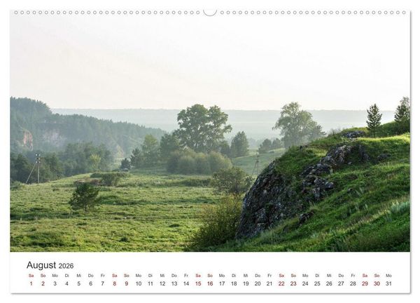 Produktbild: Uralgebirge - Das wundersch&ouml;ne Gebirge zwischen Asien und Europa. (hochwertiger Premium Wandkalender 2026 DIN A2 quer), Kunstdruck in Hochglanz