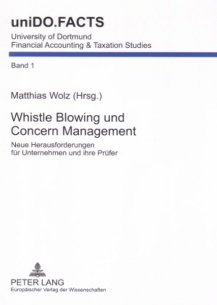 Produktbild: Whistle Blowing und Concern Management