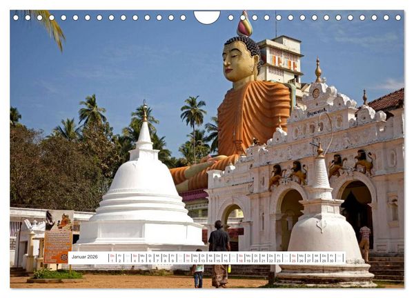 Produktbild: Asien - Sri Lanka (Wandkalender 2026 DIN A4 quer), CALVENDO Monatskalender
