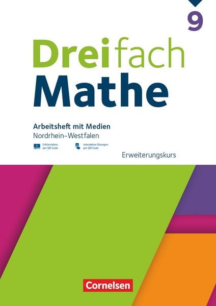 Produktbild: Dreifach Mathe - Nordrhein-Westfalen - Ausgabe 2022 - 9. Schuljahr