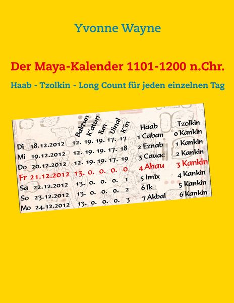 Produktbild: Der Maya-Kalender 1101-1200 n.Chr.