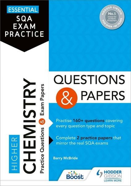Produktbild: Essential SQA Exam Practice: Higher Chemistry Questions and Papers