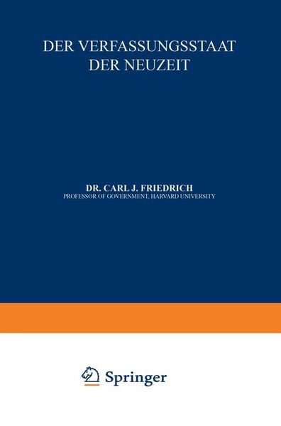 Produktbild: Der Verfassungsstaat der Neuzeit