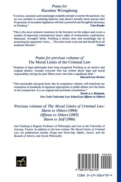 Produktbild: Harmless Wrongdoing