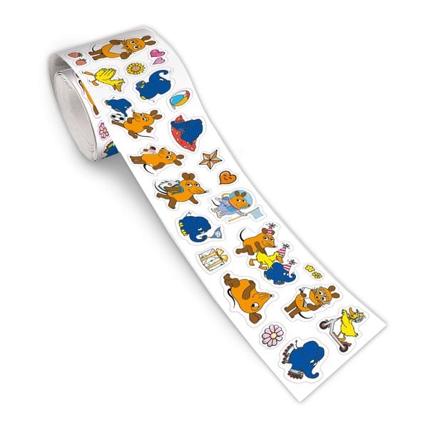 Produktbild: Tr&ouml;tsch Die Maus Stickerrolle Sticker