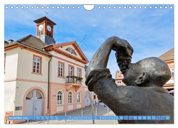 Produktbild: Ingelheim - Rotweinstadt am Rhein (Wandkalender 2026 DIN A4 quer), CALVENDO Monatskalender