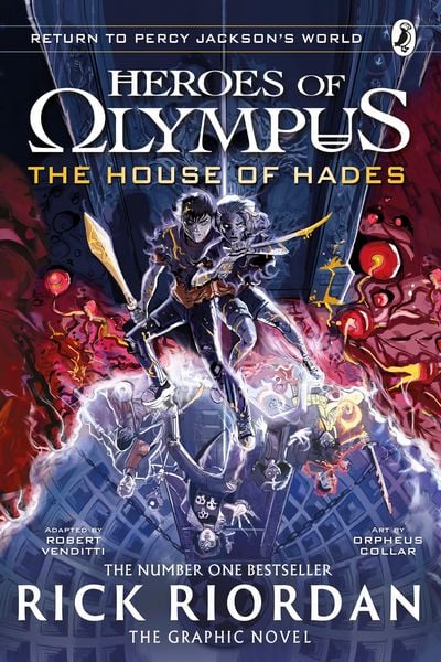 Produktbild: The House of Hades: The Graphic Novel (Heroes of Olympus Book 4)