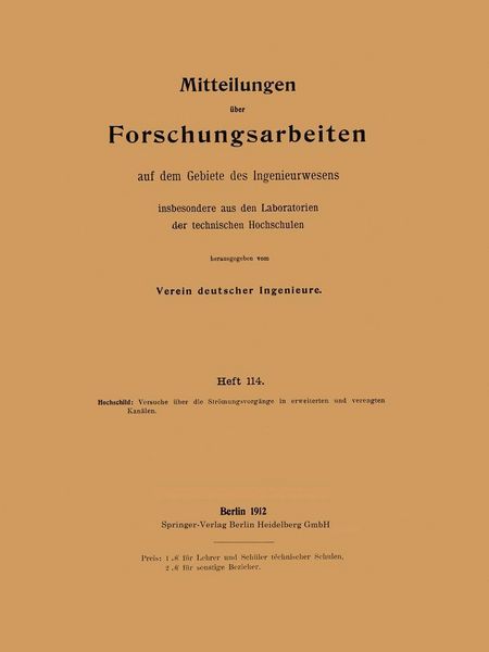 Produktbild: Mitteilungen &uuml;ber Forschungsarbeiten insbesondere aus den Laboratorien der technischen hochschulen