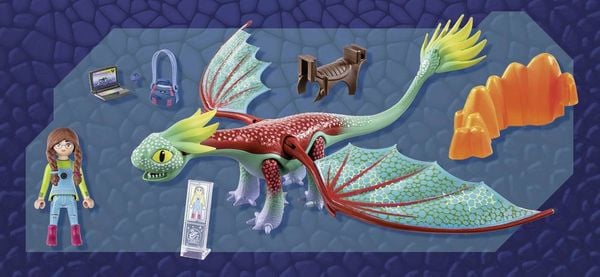 PLAYMOBIL 71083 - Dragons, Die 9 Welten - Feathers & Alex