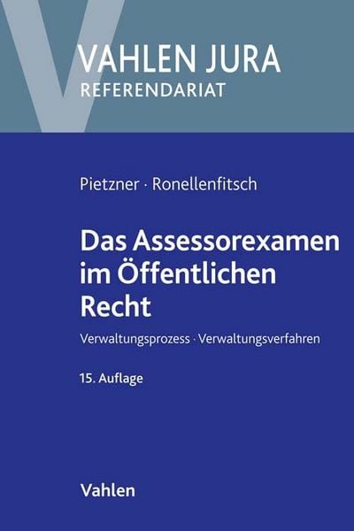 Produktbild: Das Assessorexamen im &Ouml;ffentlichen Recht