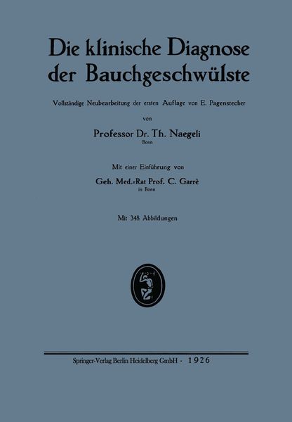 Produktbild: Die klinische Diagnose der Bauchgeschw&uuml;lste