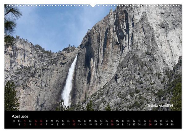 Produktbild: United States National Parks (hochwertiger Premium Wandkalender 2026 DIN A2 quer), Kunstdruck in Hochglanz
