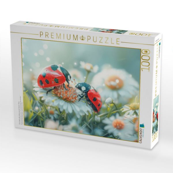 Produktbild: CALVENDO Puzzle Eine Welt voller liebenswerter kleiner Tiere | 1000 Teile Lege-Gr&ouml;&szlig;e 64x48cm Foto-Puzzle f&uuml;r gl&uuml;ckliche Stunden