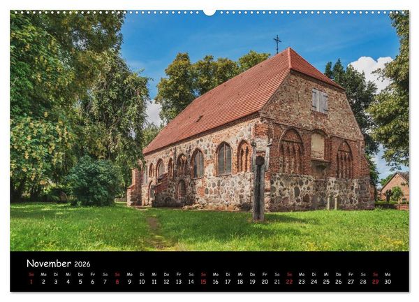 Produktbild: Insel Usedom (hochwertiger Premium Wandkalender 2026 DIN A2 quer), Kunstdruck in Hochglanz