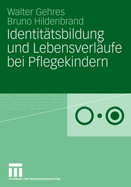 Produktbild: Identit&auml;tsbildung und Lebensverl&auml;ufe bei Pflegekindern
