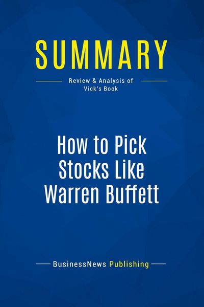 Produktbild: Summary: How to Pick Stocks Like Warren Buffett
