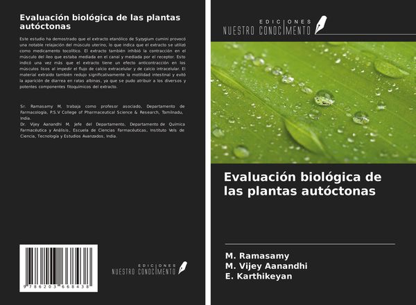 Produktbild: Evaluaci&oacute;n biol&oacute;gica de las plantas aut&oacute;ctonas