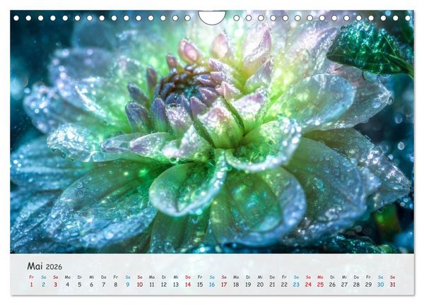Produktbild: Florale Kompositionen (Wandkalender 2026 DIN A4 quer), CALVENDO Monatskalender