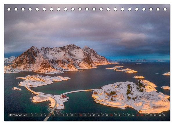 Produktbild: Die Farben Skandinaviens (Tischkalender 2027 DIN A5 quer), CALVENDO Monatskalender