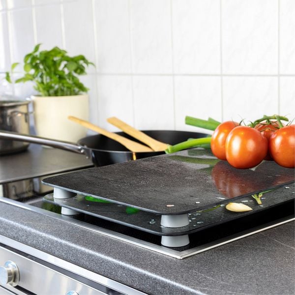 Produktbild: Herdabdeckplatte Universal Mod. Rosmarin, 2er Set, f&uuml;r alle Herdarten geeignet
