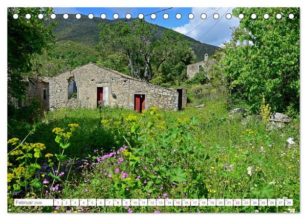 Produktbild: Faszination Korfu (Tischkalender 2026 DIN A5 quer), CALVENDO Monatskalender