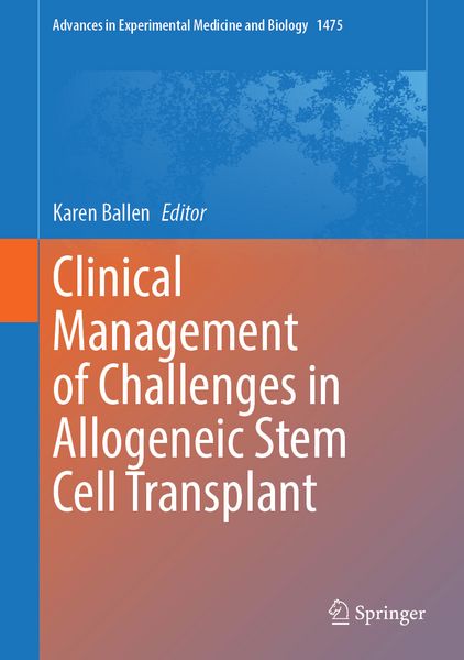Produktbild: Clinical Management of Challenges in Allogeneic Stem Cell Transplant