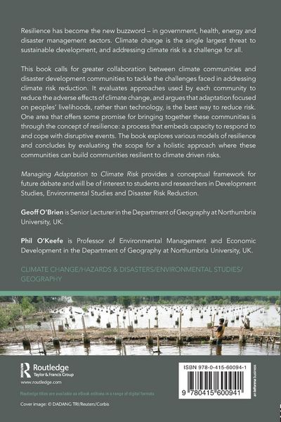 Produktbild: Managing Adaptation to Climate Risk