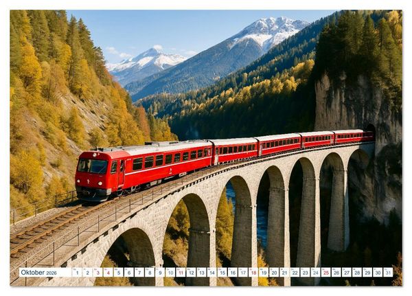 Produktbild: Typisch Schweiz (Tischkalender 2026 DIN A5 quer), CALVENDO Monatskalender