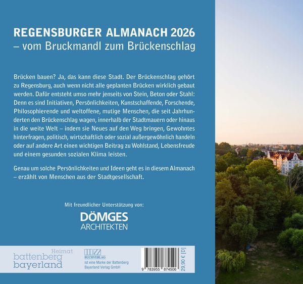 Produktbild: Regensburger Almanach 2026