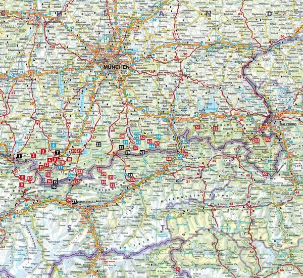 Produktbild: ROTHER Wanderbuch Wandern mit &Ouml;ffis M&uuml;nchner Berge. 55 Touren mit Bahn & Bus
