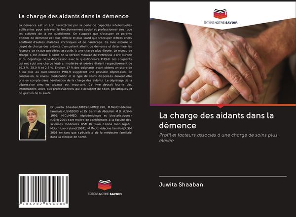 Produktbild: La charge des aidants dans la d&eacute;mence