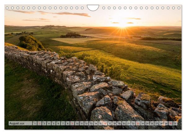 Produktbild: NORTHUMBERLAND 2026 (Wandkalender 2026 DIN A4 quer), CALVENDO Monatskalender