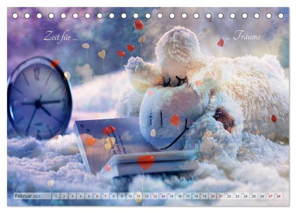 Produktbild: Alles hat seine Zeit - Mach Deine kleine Welt perfekt (Tischkalender 2027 DIN A5 quer), CALVENDO Monatskalender