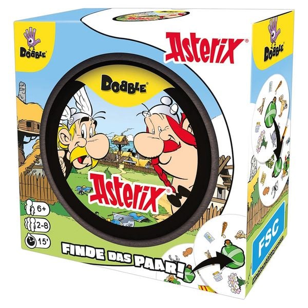 Produktbild: Asmodee - Dobble Asterix, Finde das Paar!