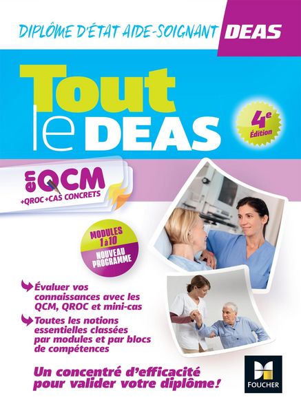 Produktbild: Tout le DEAS en QCM/QROC - IFAS - Dipl&ocirc;me &Eacute;tat Aide-soignant