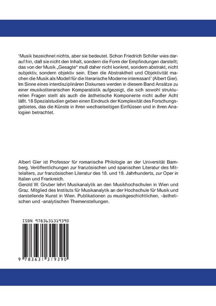 Produktbild: Musik und Literatur