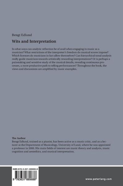Produktbild: Wits and Interpretation