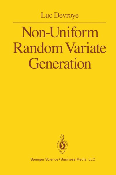 Produktbild: Non-Uniform Random Variate Generation