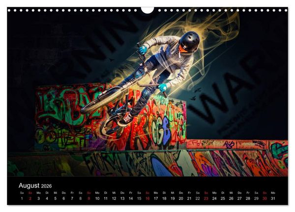 Produktbild: BMX My Life (Wandkalender 2026 DIN A3 quer), CALVENDO Monatskalender