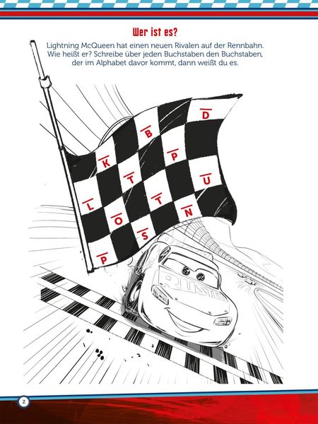 Produktbild: Disney Cars 3: 1000 Sticker