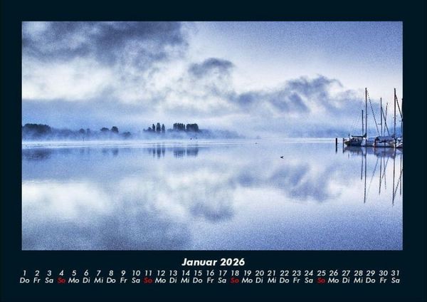 Produktbild: Seeblick 2026 Fotokalender DIN A4