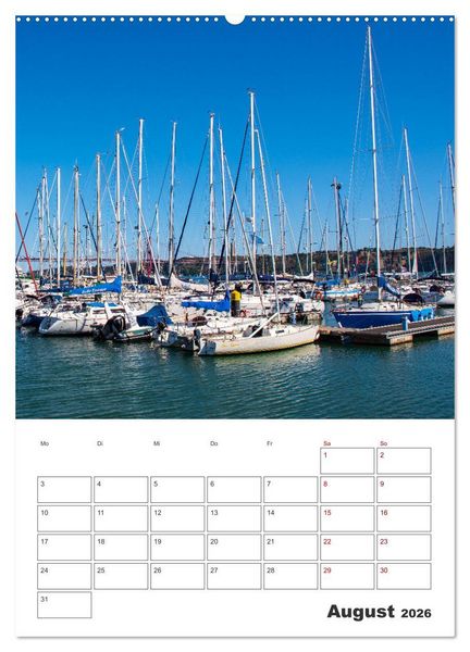 Produktbild: Lissabon - ein Traumreiseziel (Wandkalender 2026 DIN A2 hoch), CALVENDO Monatskalender