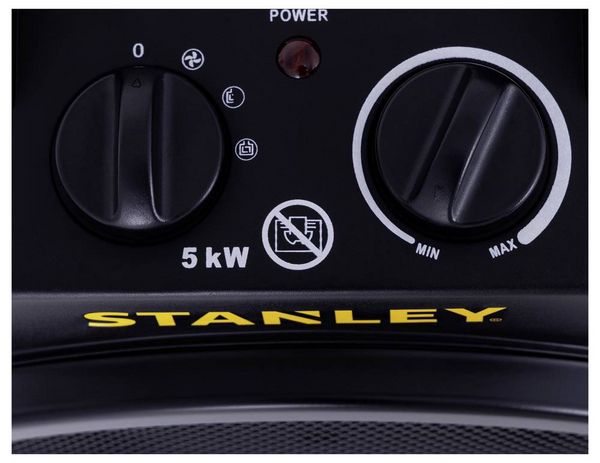 Produktbild: STANLEY SXJH005000E Heizger&auml;t 5000W 30m&sup2; Schwarz/Gelb