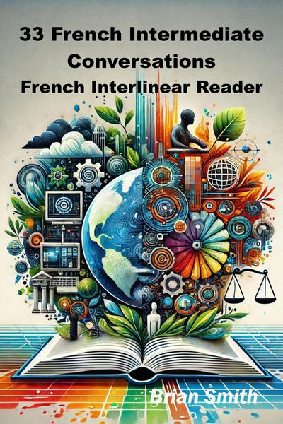 Produktbild: 33 French Intermediate Conversations (French Interlinear Readers, #2)