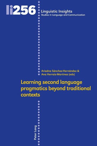 Produktbild: Learning second language pragmatics beyond traditional contexts