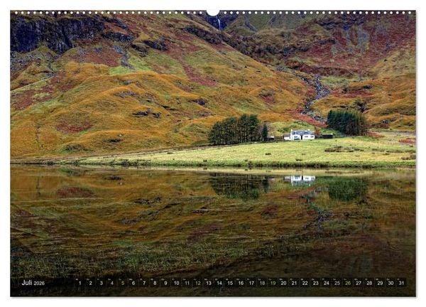 Produktbild: Wunderbares Schottland (Wandkalender 2026 DIN A2 quer), CALVENDO Monatskalender