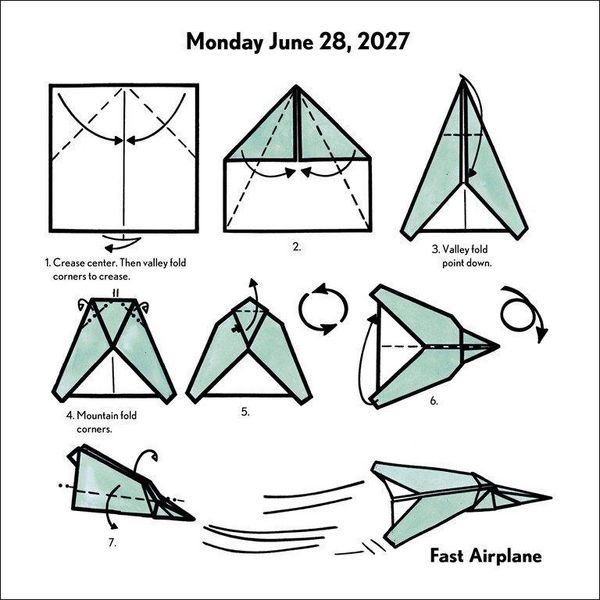 Produktbild: Easy Origami Fold-a-Day &ndash; Origami-Faltvorlage f&uuml;r jeden Tag 2027
