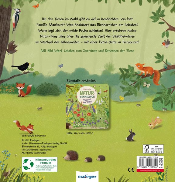 Produktbild: Mein erstes Natur-Wimmelbuch: Tiere im Wald